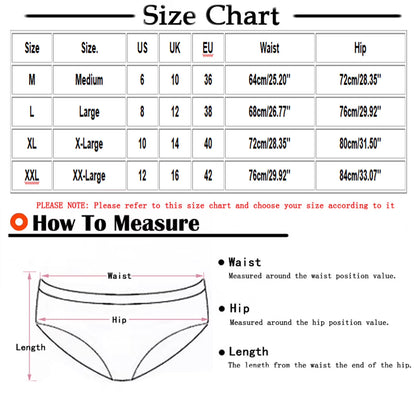 Fatyb Cotton Underwear for Women Bikini No Show Panties Seamless Ladies V-Waist Soft Underpants (3 Pack)